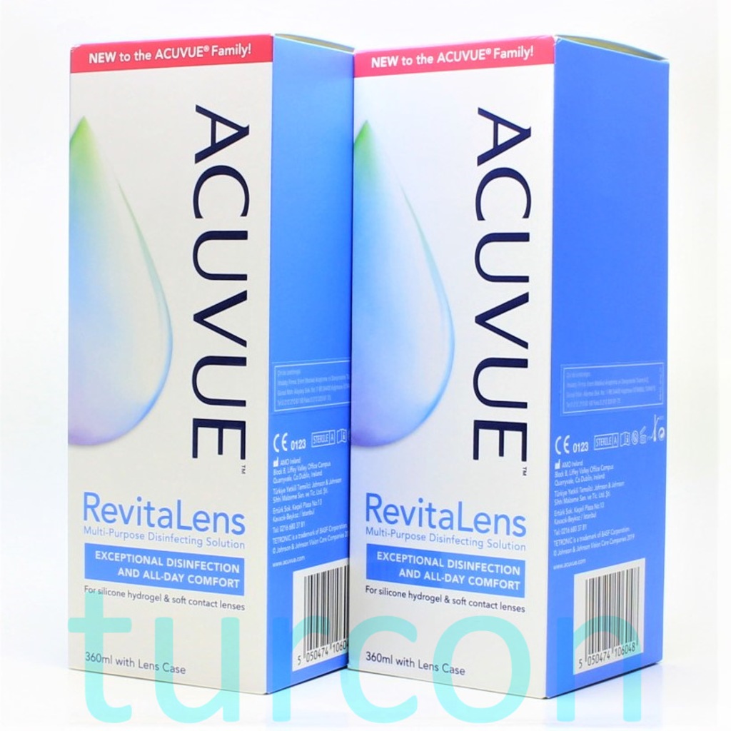 Acuvue Revitalens Lens Solüsyonu 2 Adet 360ml Skt 202107