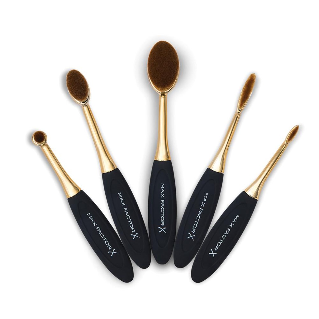 Max Factor Oval Makyaj Fırça Seti 5 li
