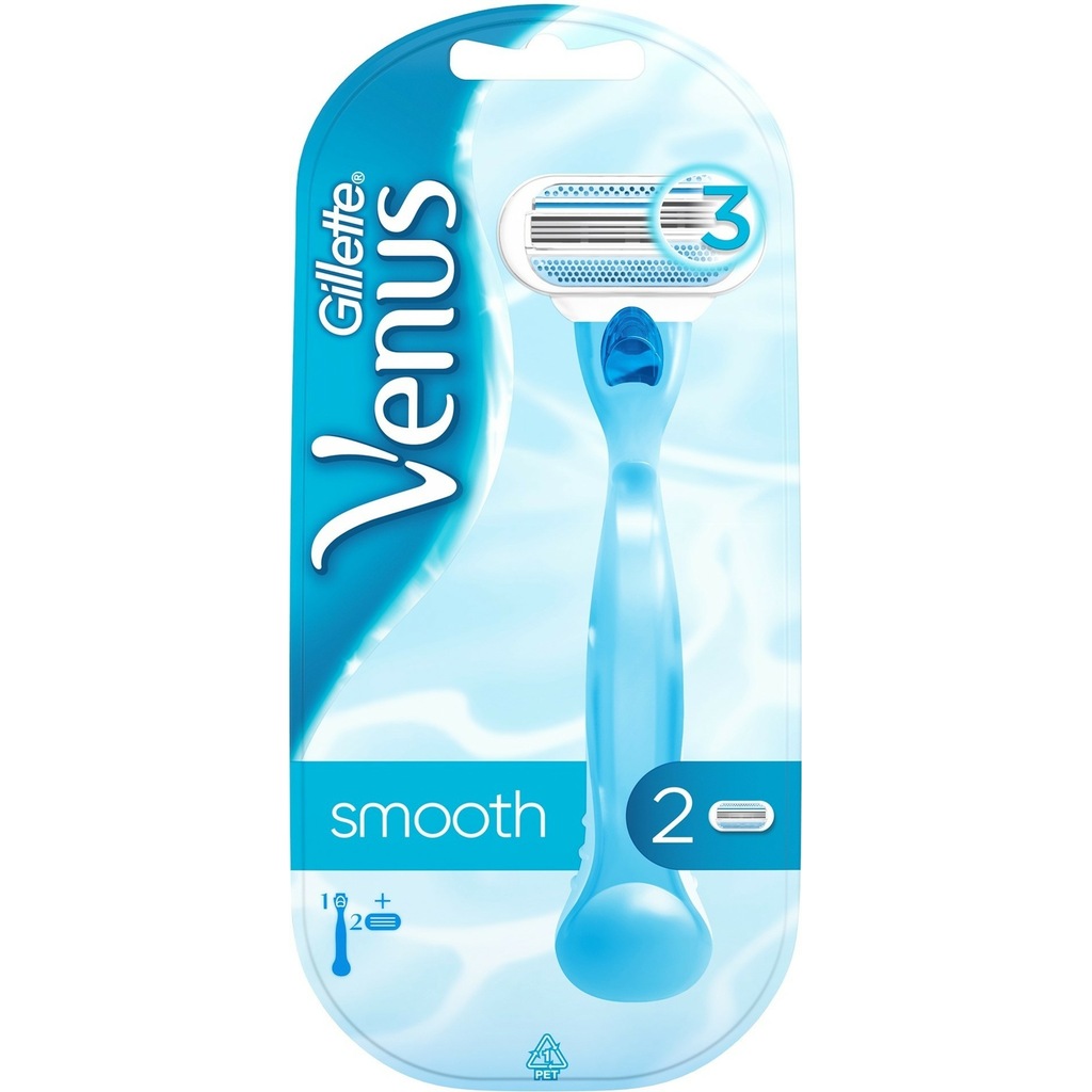 Gillette Venüs Smooth Tıraş Bıçağı 2 yedekli