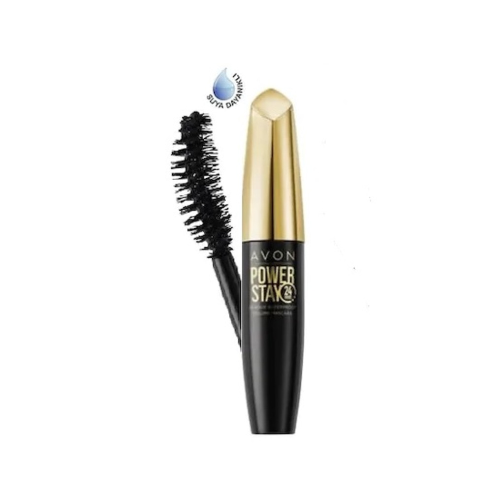 Avon Power Stay Suya Dayanıklı Hacim Veren Maskara 10 Ml