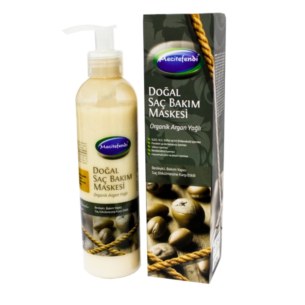 DOĞAL SAÇ BAKIM MASKESİ - ORGANİK ARGAN 250 ML