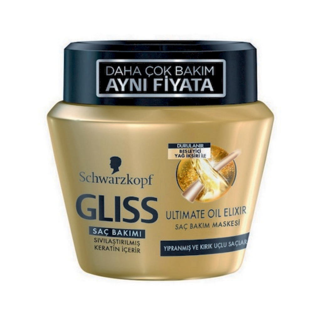 Glıss Saç Maskesi Ultimate Oil Elixir 300 Ml