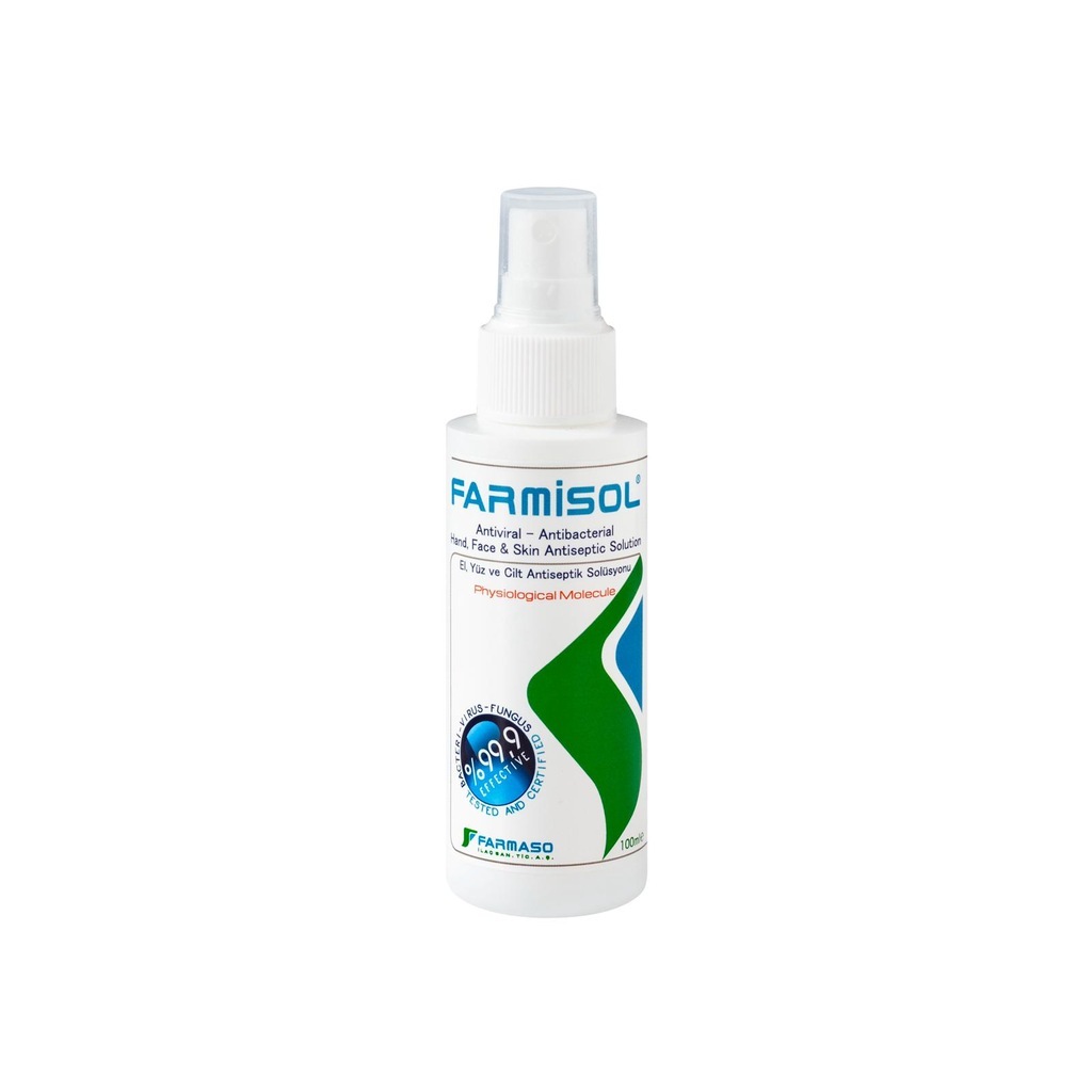 Farmisol Hipokloroz Antiseptik Sprey 100 Ml Fiyatlari Ve Ozellikleri