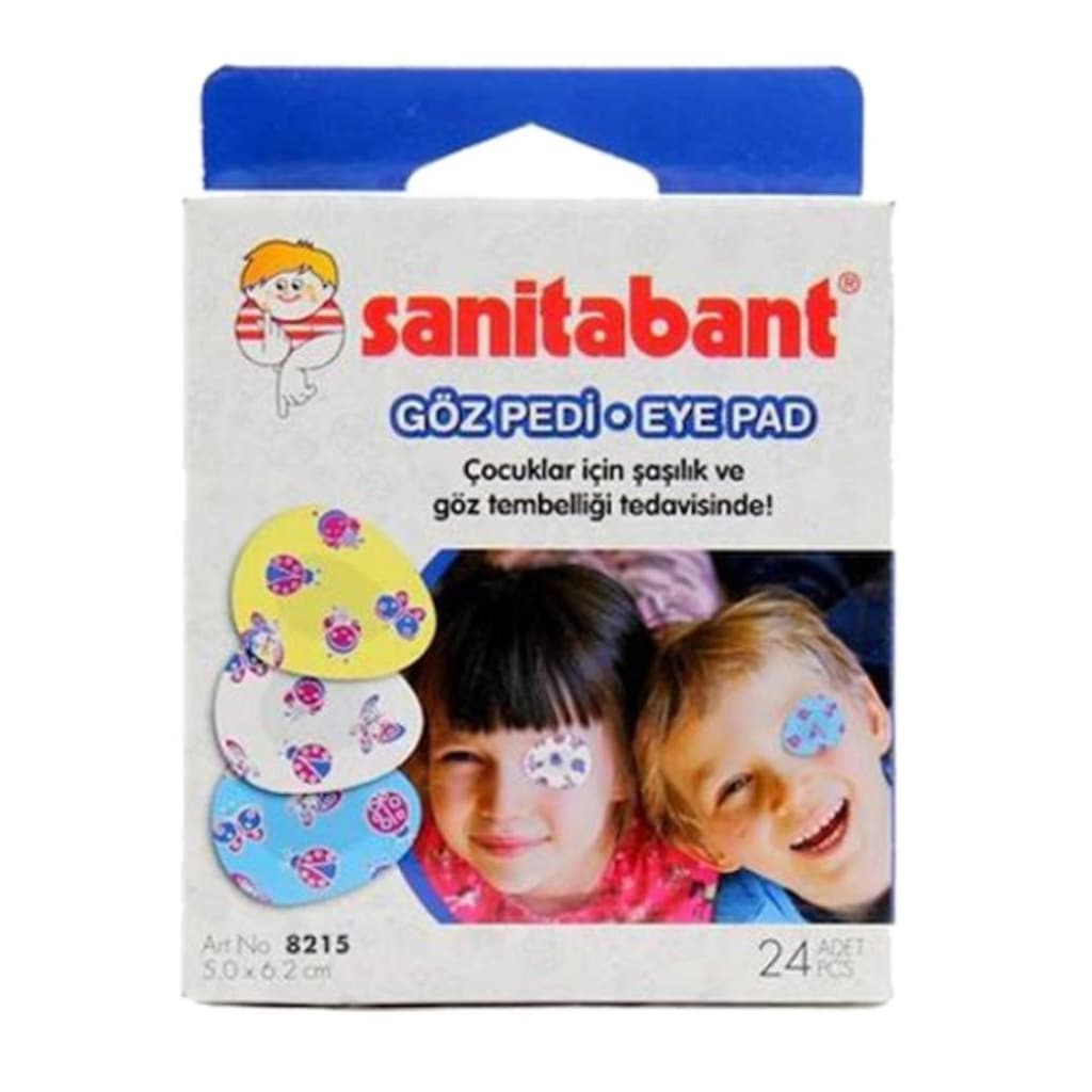 Sanitabant Eye Pad Goz Pedi Goz Kapama Bandi 24 Lu 1 Kutu Fiyatlari Ve Ozellikleri