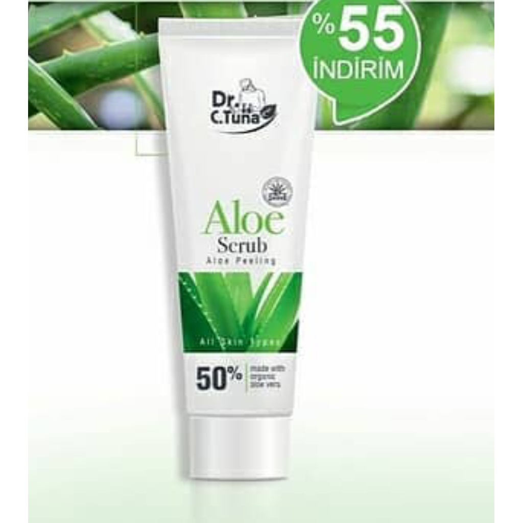 Farmasi Dr.c.tuna Aloe Scruppeeling75ml 50 Aloe Vera