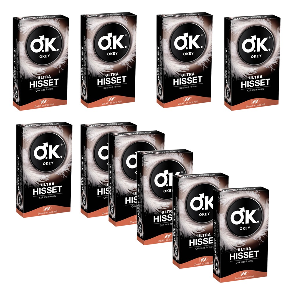 Okey Prezervatif Ultra Hisset 100'lü Paket