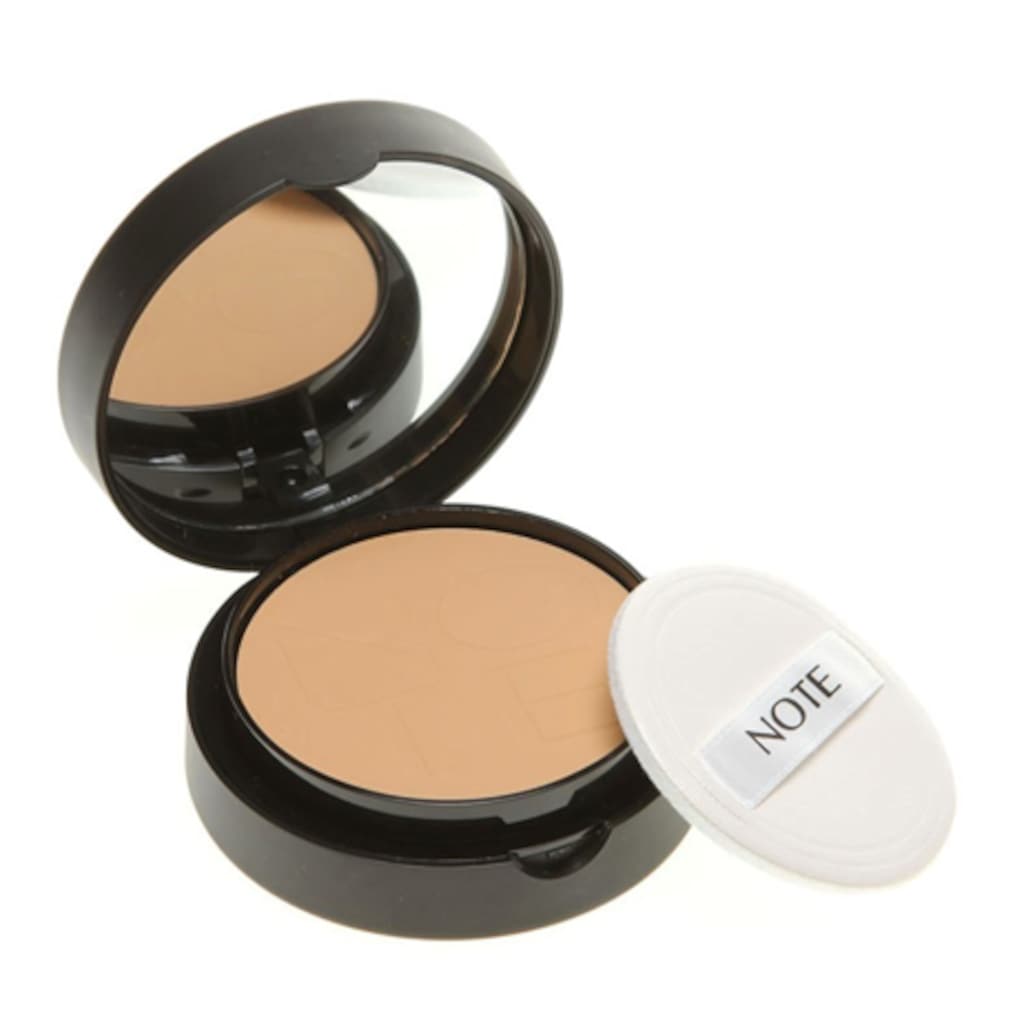Note Luminous Compact Pudra With Argan Oil No 06 Dark Honey