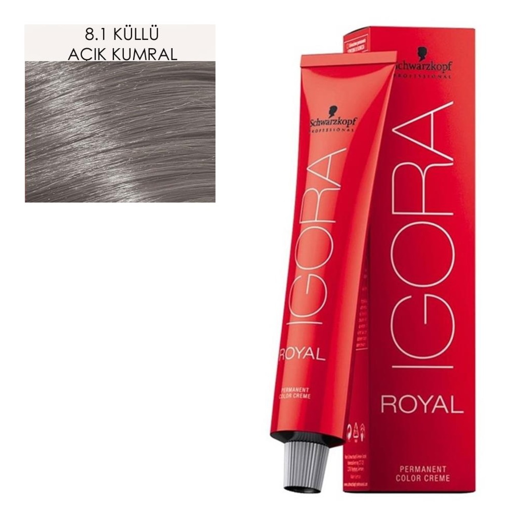 Igora Royal Sac Boyasi 60 Ml 8 1 Kullu Acik Kumral Fiyatlari Ve Ozellikleri