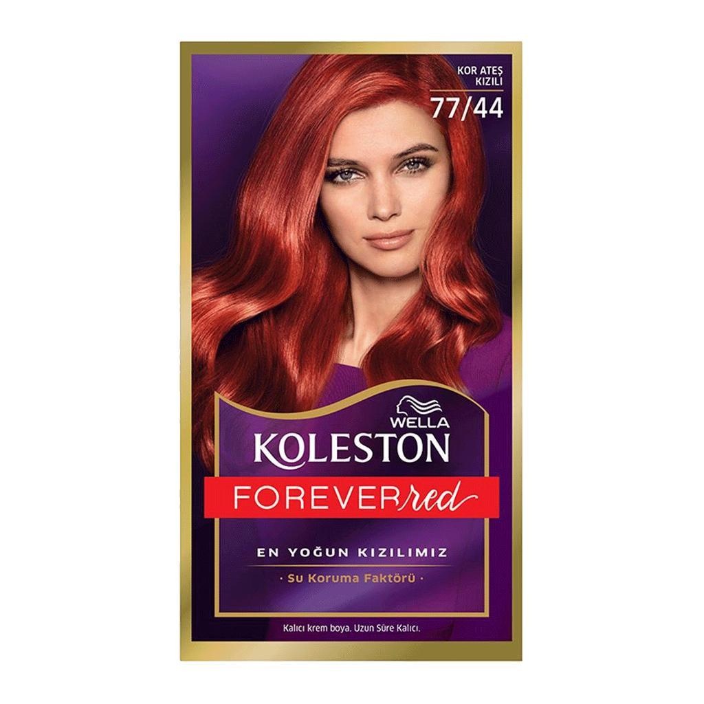 Koleston Set 77.44 Kor Ateşi Kızılı Saç Boyası Wella