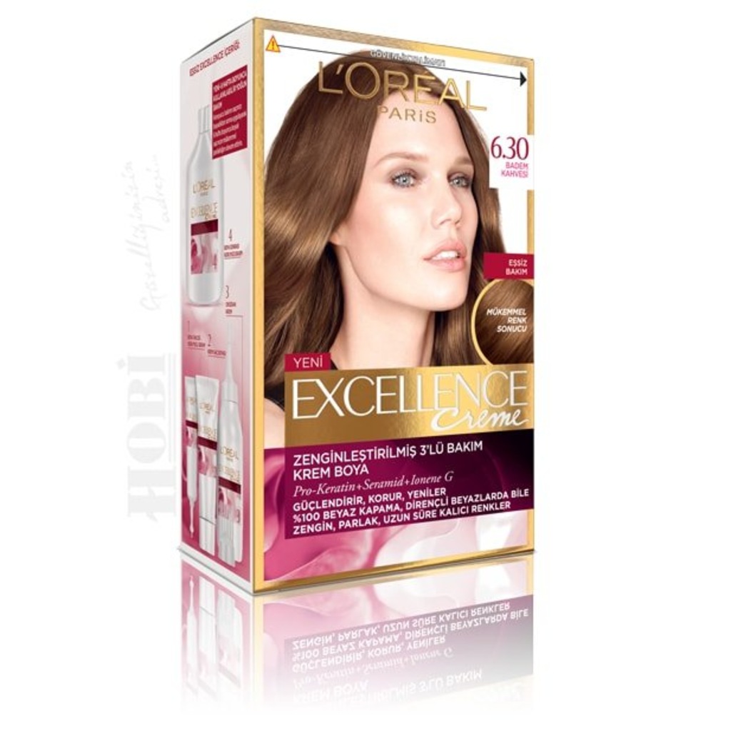 Loreal Excellence 6.30 Badem Kahvesi Saç Boyası