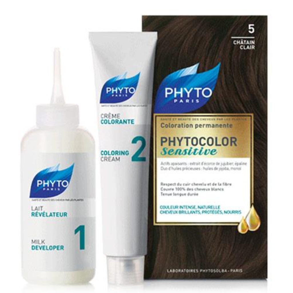 Phytocolor Sensitive 5 Açık Kahve Kestane (bitkisel Saç Boyası)