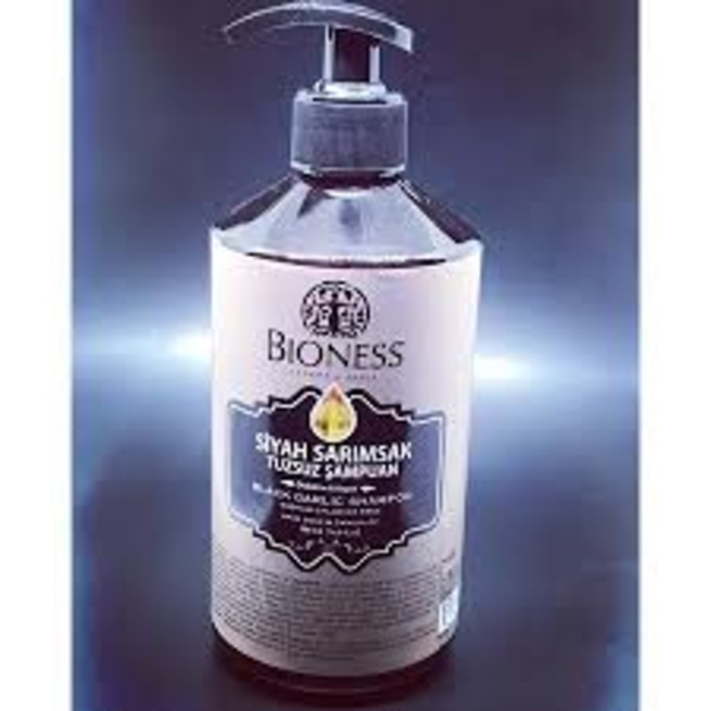 Bioness TUZSUZ ŞAMPUAN Siyah Sarımsak 500 ml