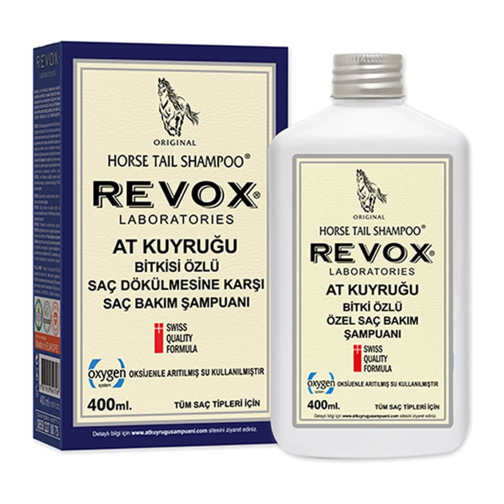 Revox At Kuyruğu Şampuan 400ml skt 2022 Yeni