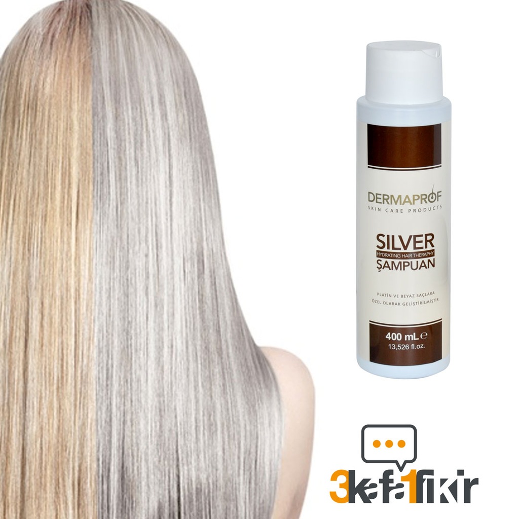 Silver Şampuan - Platin ve Beyaz Saçlar İçin Dermaprof 400 ml