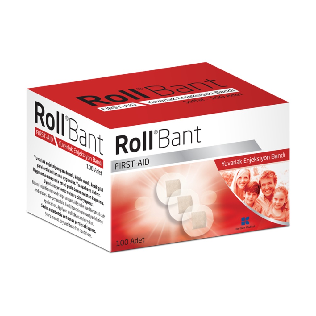 roll enjeksiyon bandi yuvarlak yara bandi 100lu fiyatlari ve ozellikleri