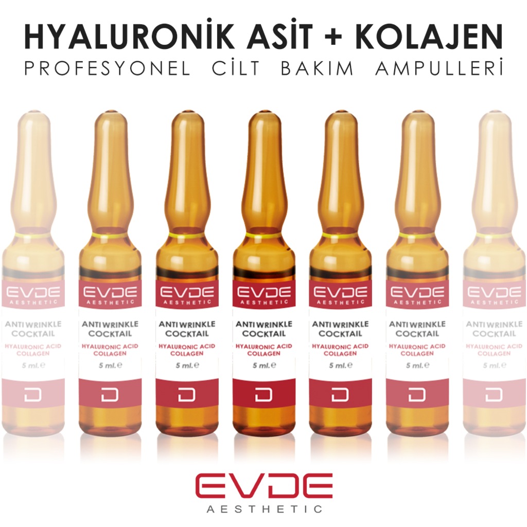 Hyaluronic Acid + Kolajen Serum, Evde Aesthetic Profesyonel Serum
