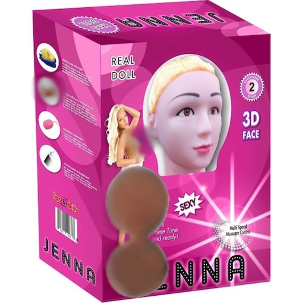 Jenna Büyük Boy Sesli Ve Titreşimli Realistik Şişme Bebek