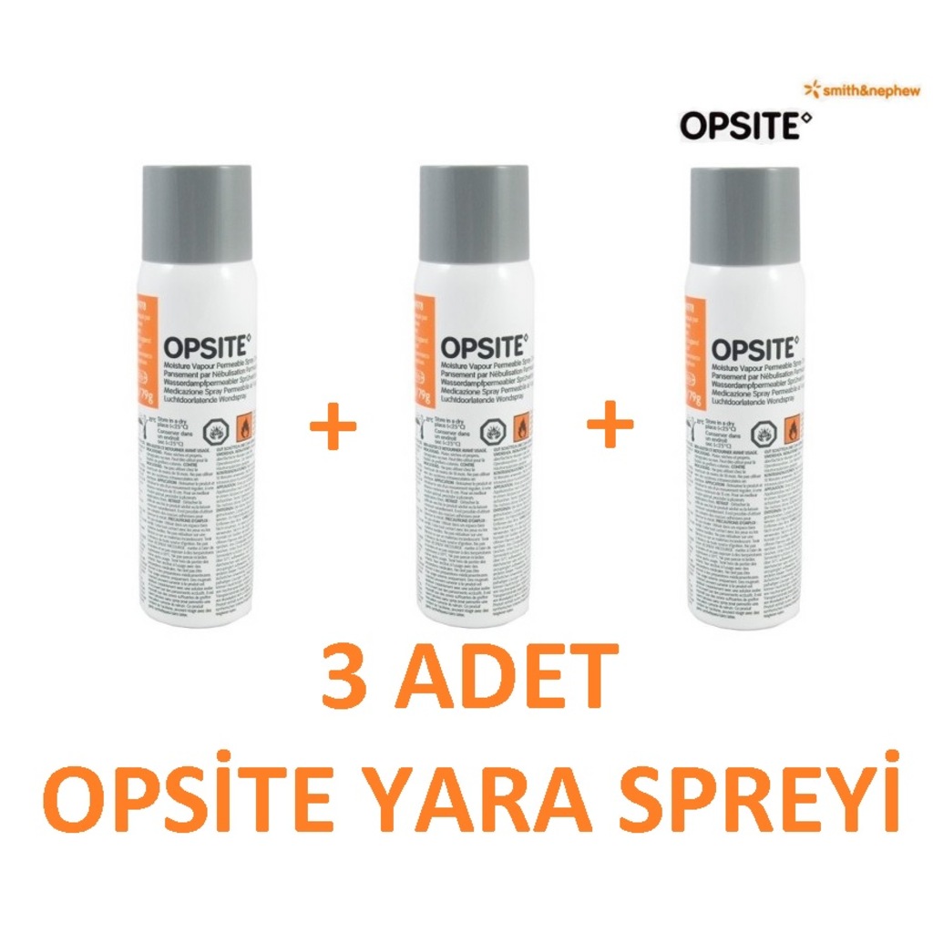 Opsite Yara Spreyi 100 ML, Yara Kapatıcı Sprey Sargı (3 Adet) Fiyatları