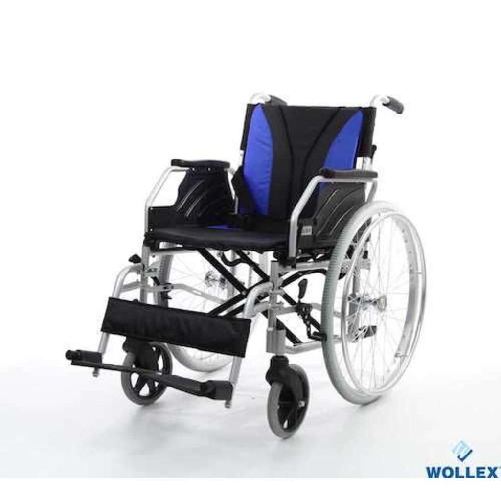 Wollex W217 Aluminyum Hafif Manuel Tekerlekli Sandalye