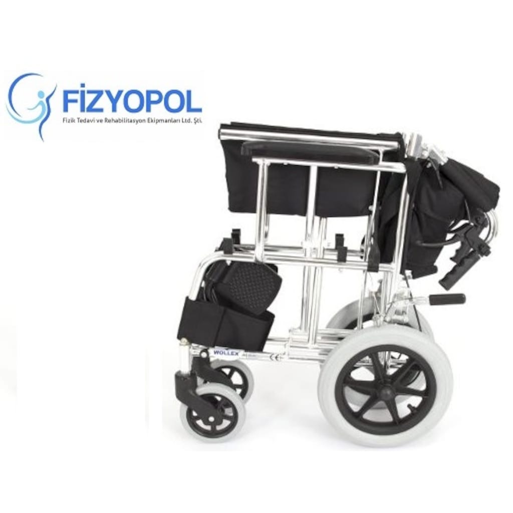 Wollex W805 Katlanabilir Refakatçı Tekerlekli Sandalye Wollex W805 Katlanabilir Refakatçı Tekerlekli Sandalye