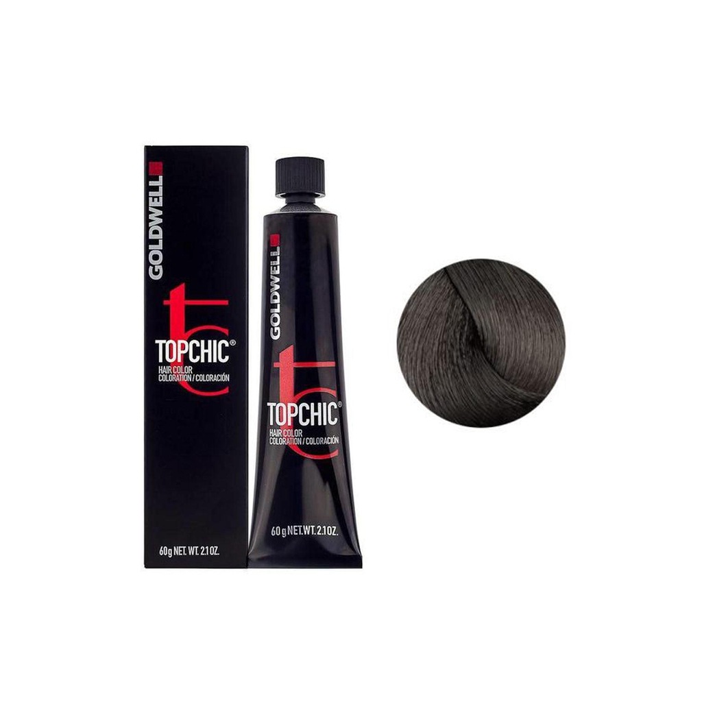 Goldwell Topchich Kalıcı Saç Boyası 60 ml - 5NA Küllü Açık Kahve