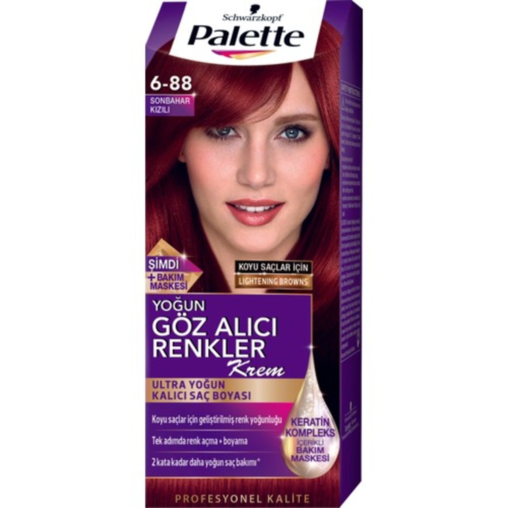 Palette Sonbahar Kızılı 6-88