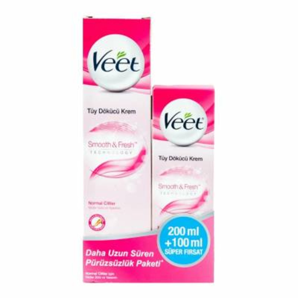 Veet Tüy Dökücü Krem Normal Cilt 200ml+100ml