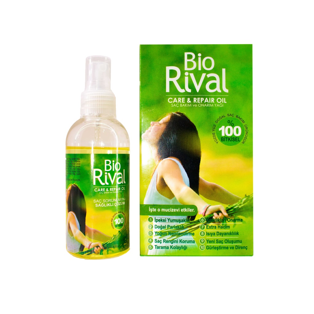 Bio Rival Bitkisel Saç Bakım ve Onarım Yağı