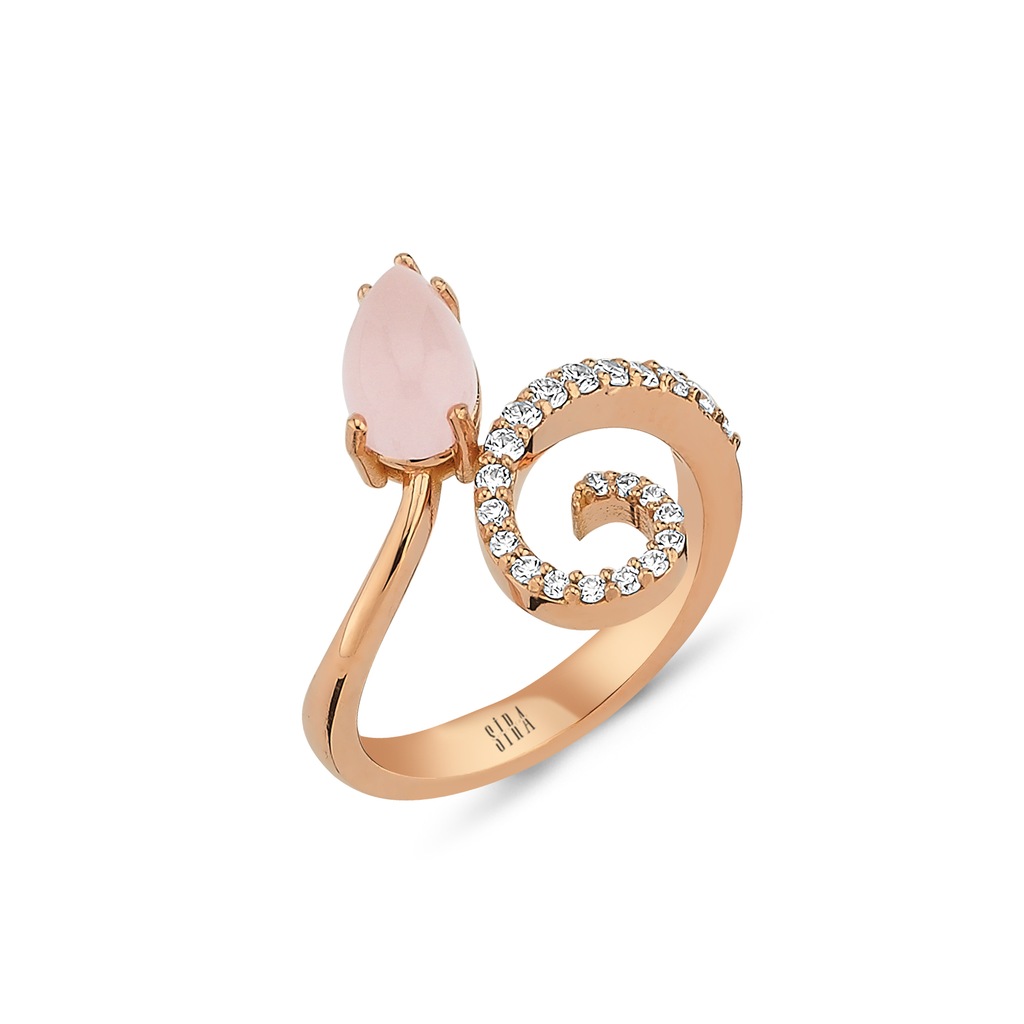Quartz Yüzük - Rose