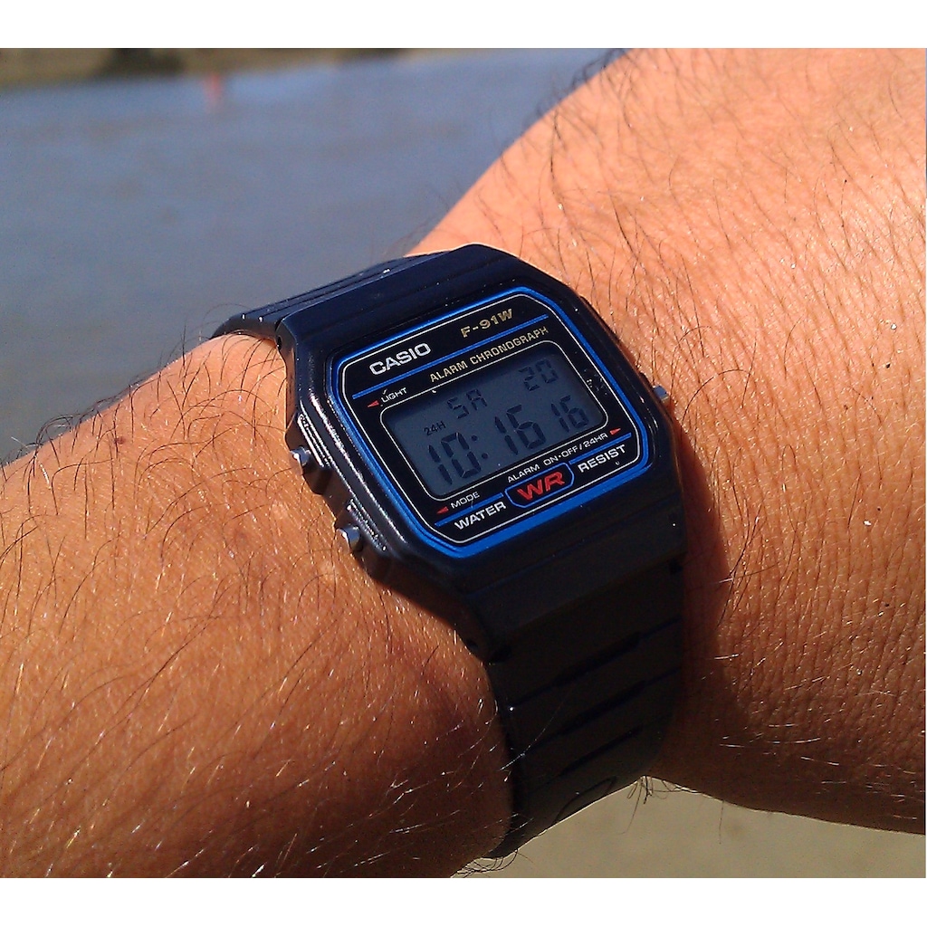 casio f 91w ราคา g