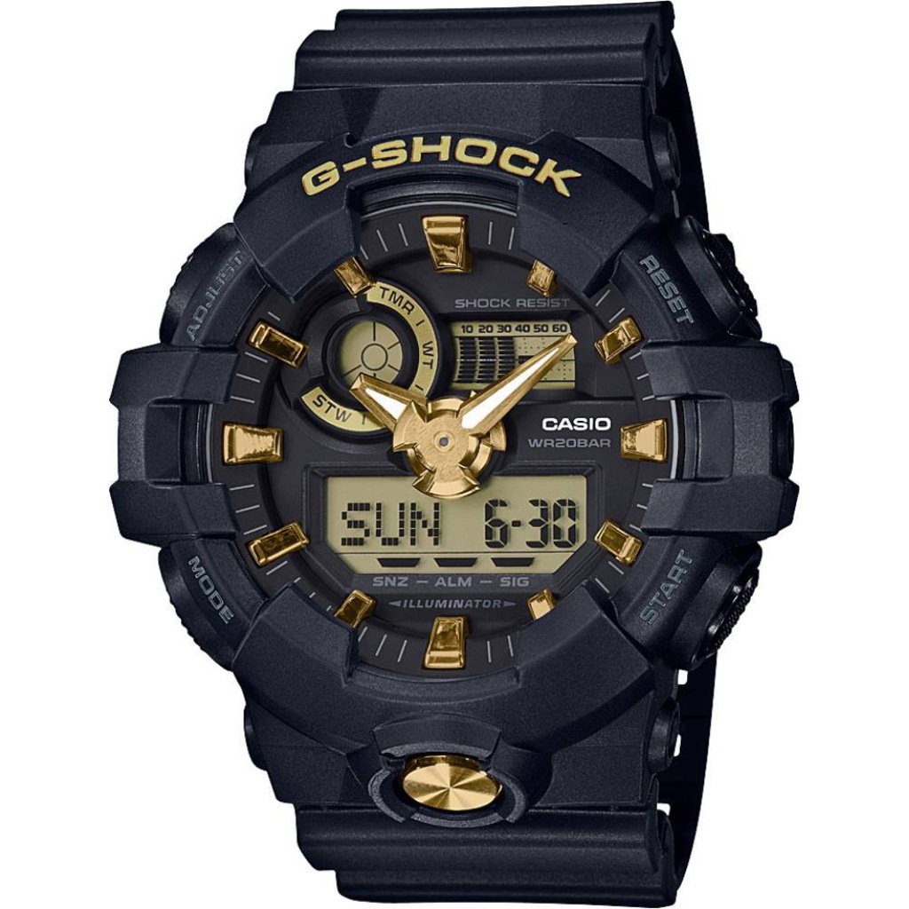 GA-710B-1A9DR CASİO G-SHOCK 2YIL ERSA A.Ş GARANTİLİ