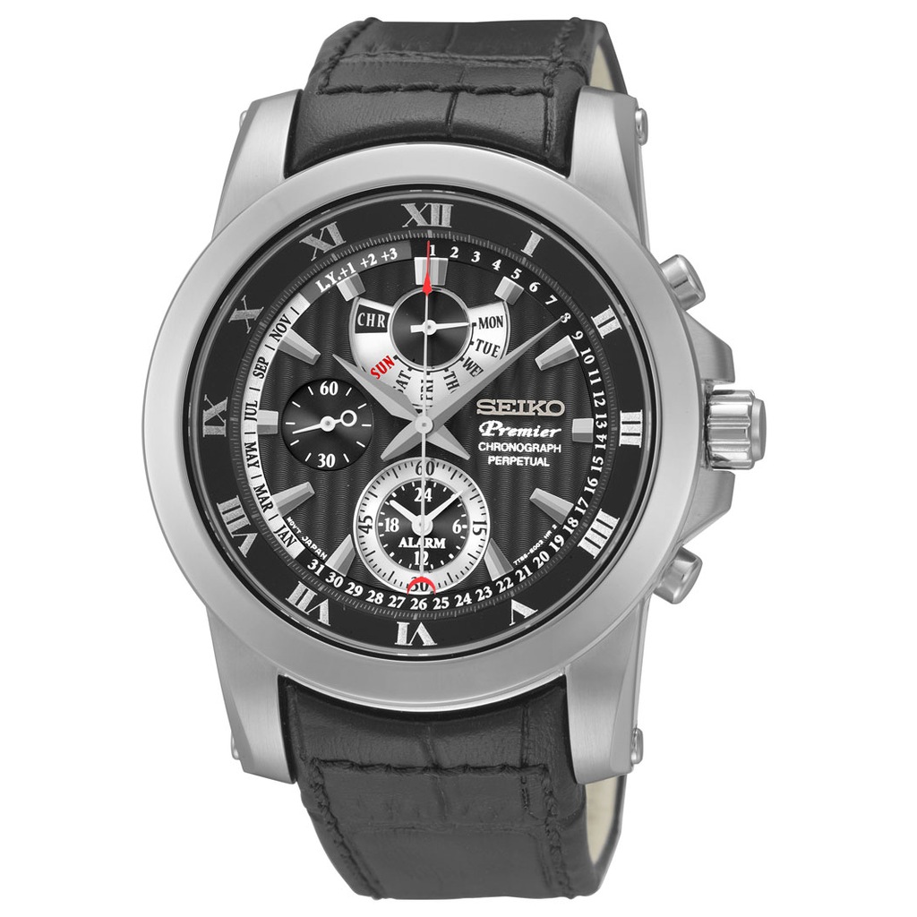 seiko premier chronograph alarm