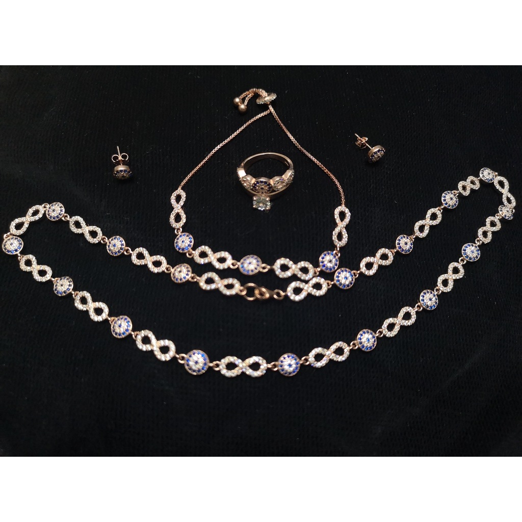 GÜMÜŞ SET, KOLYE, BİLEKLİK, YÜZÜK, KÜPE