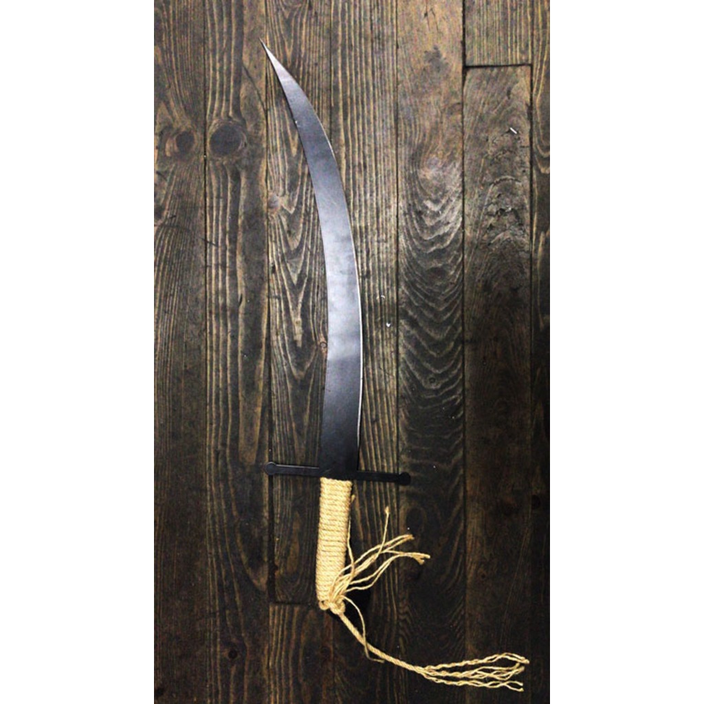 Dekoratif Çelik Kılıç - Parlak Siyah 75 cm - 007