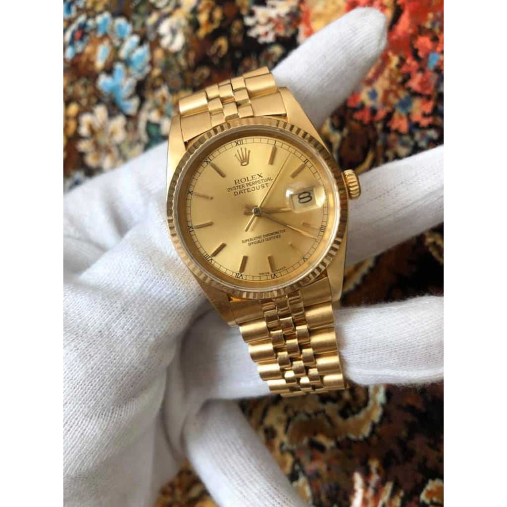 Rolex Datejust 78278 36 mm Full Altın Erkek Kol Saati Fiyatları ve