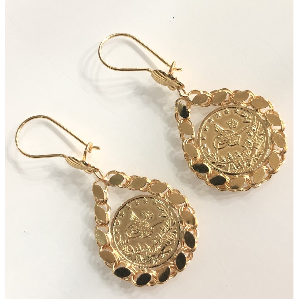 22 AYAR ALTIN REŞAT BASKI KÜPE 6.43gr Fiyatları ve Özellikleri