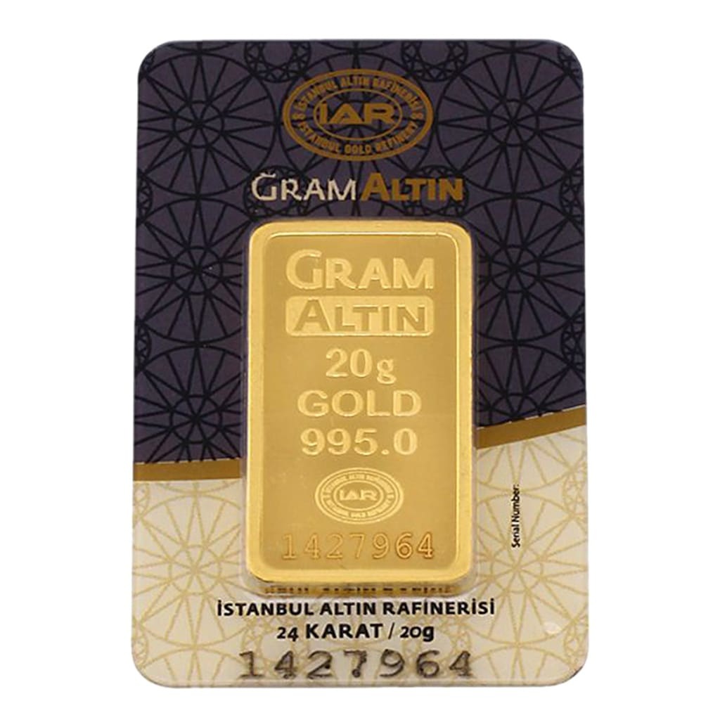 20 Gr Külçe Altın 24 Ayar