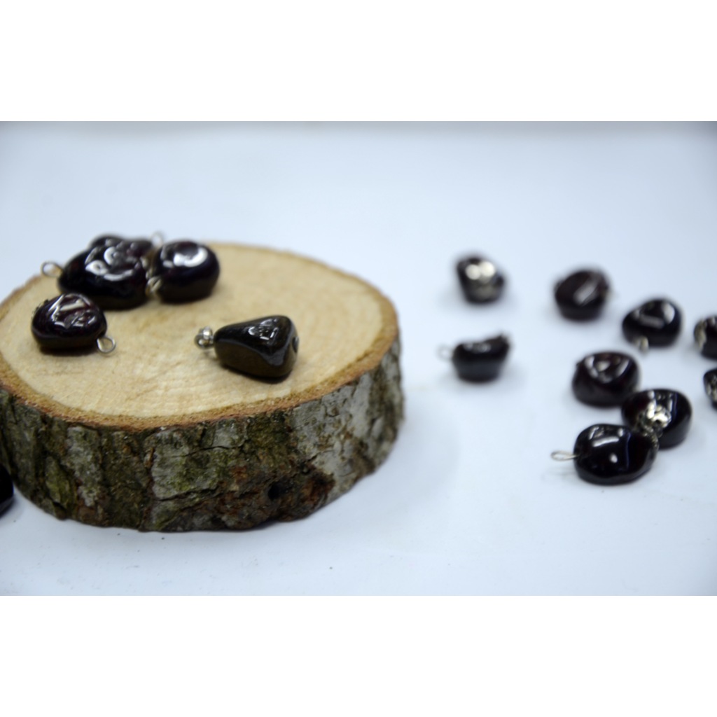 Lal Taşı Kolye Ucu Minik Granat Doğal Taş Fiyatları ve