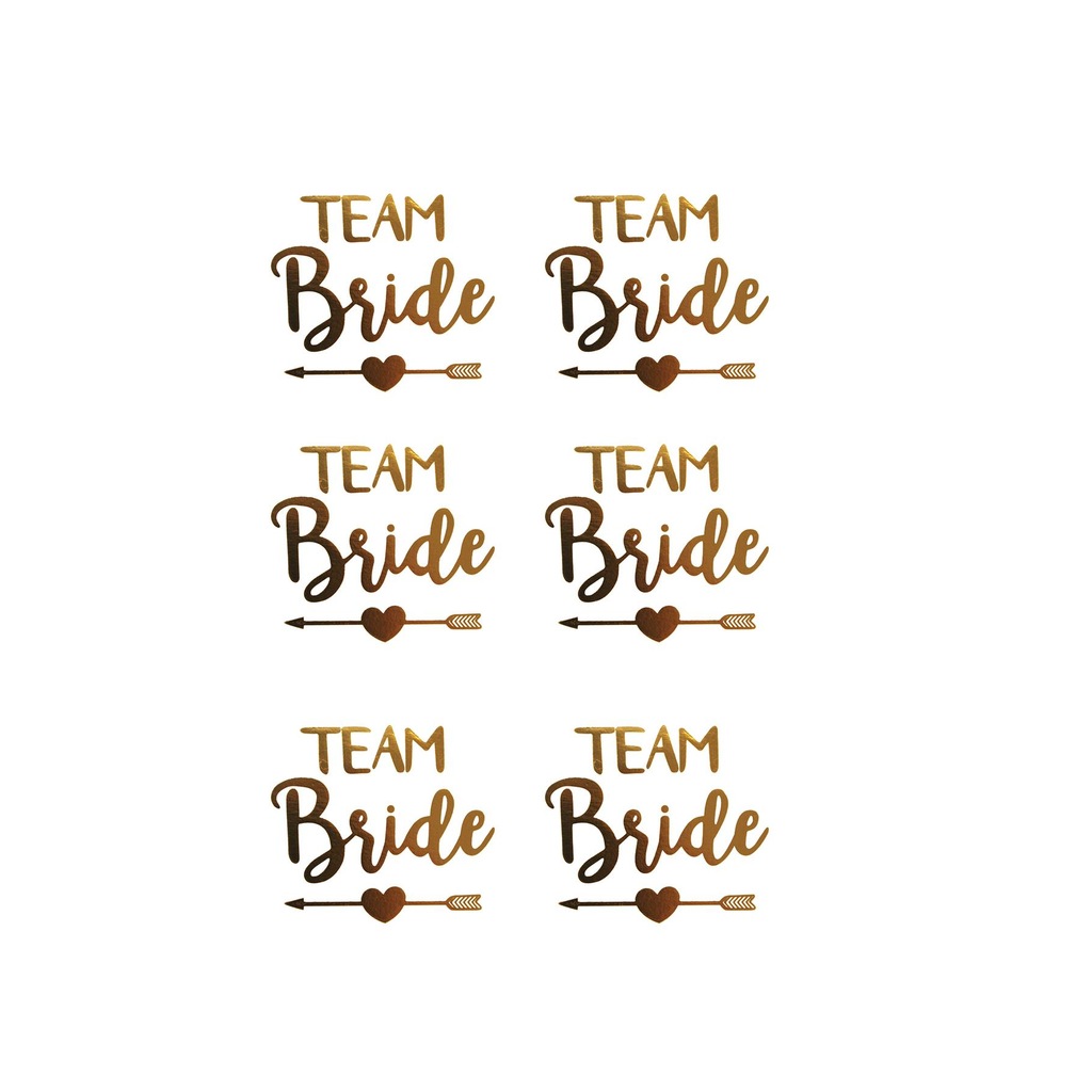 Team Bride Arrow Geçici Dövme