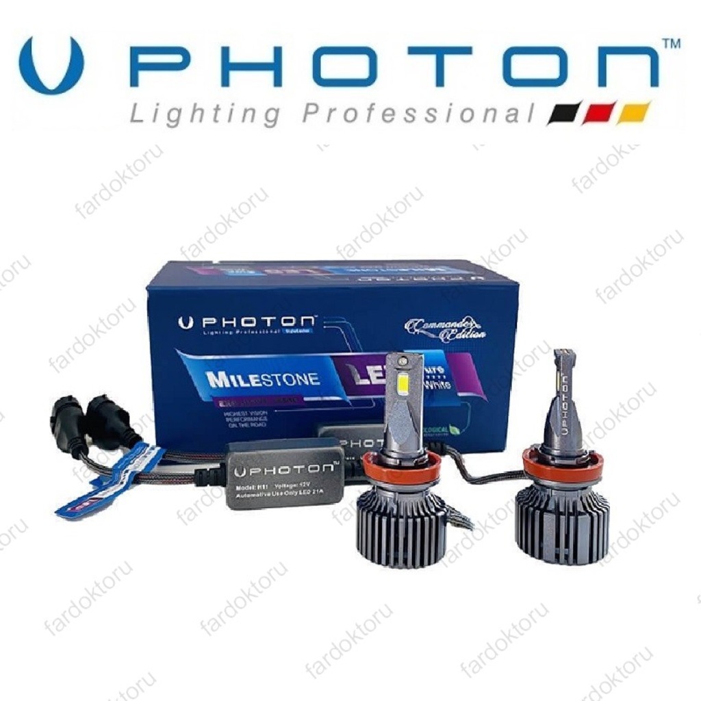 PHOTON MILESTONE PLUS3 H11 LED XENON OTO AMPULÜ COMMANDER Fiyatları ve