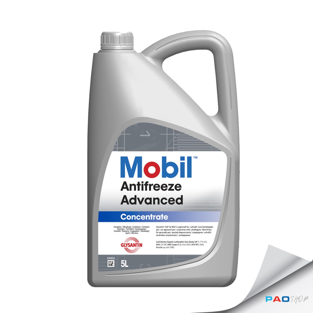 Антифриз mobil antifreeze advanced