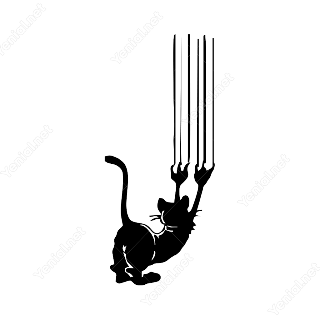 Kara Kedi Cizimi çizimi Mucize Uğur Böceği çizimi Kolay Adım Adım