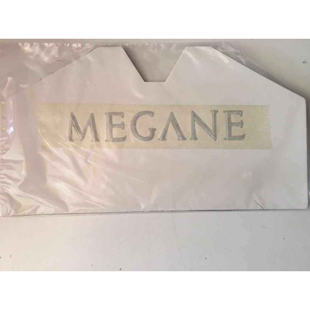 MEGANE 2 YAZI ARKA BAGAJ YAZISI KROM MEGAN II