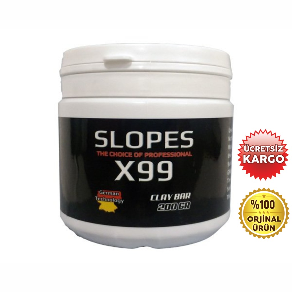 Slopes X99 Yüzey Temizleme Kili 200 gr