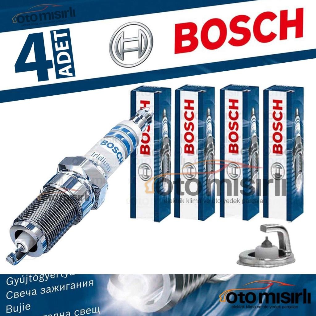 Bosch Audi A6 2.0 (2001-2004) LPG İridyum Buji Takımı