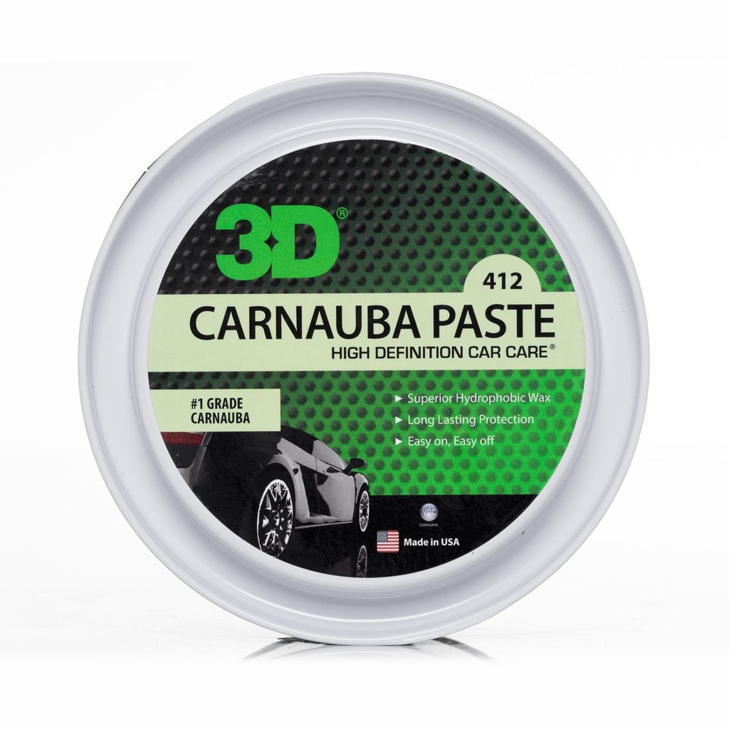3d Carnauba Paste Wax & Pasta Cila 425 Ml. 412