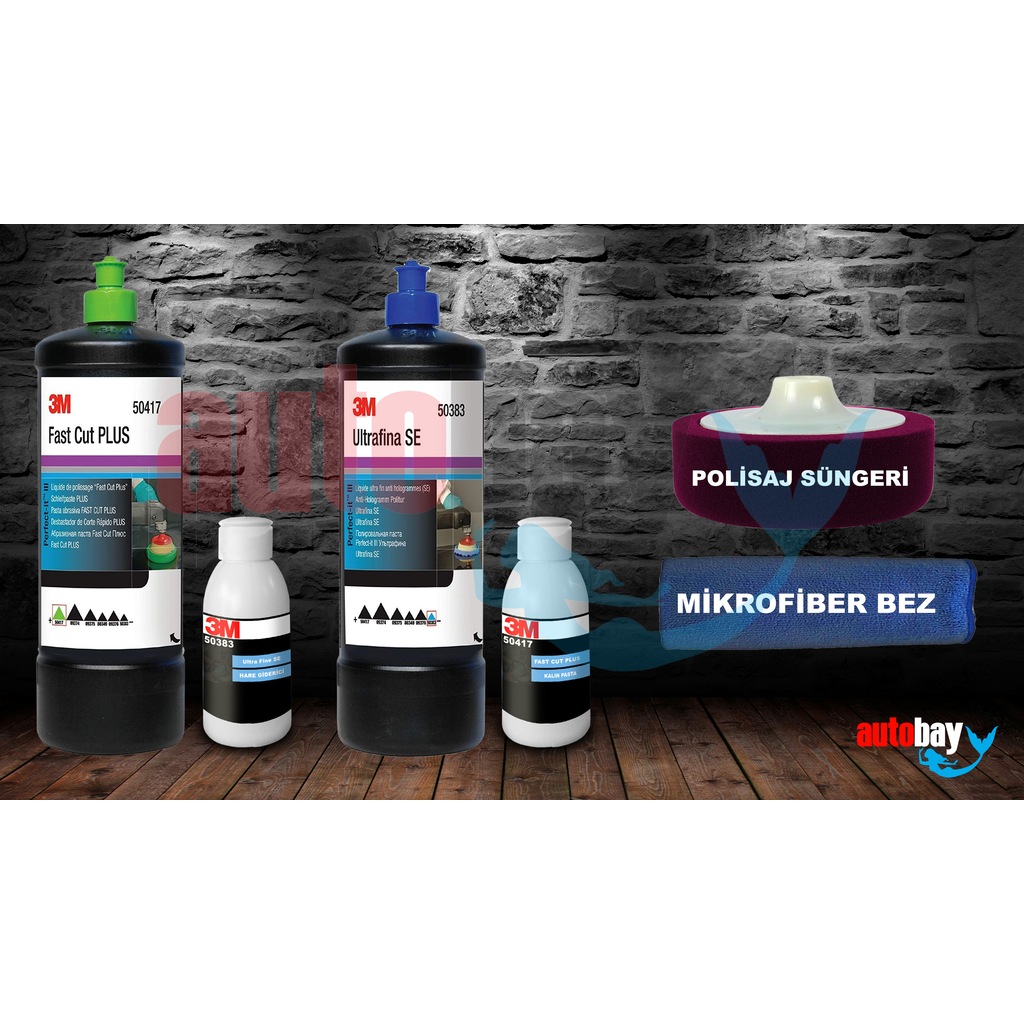 3m Boya Koruma Seti 100ml( 50417 Pasta & 50383 Hare&cila)