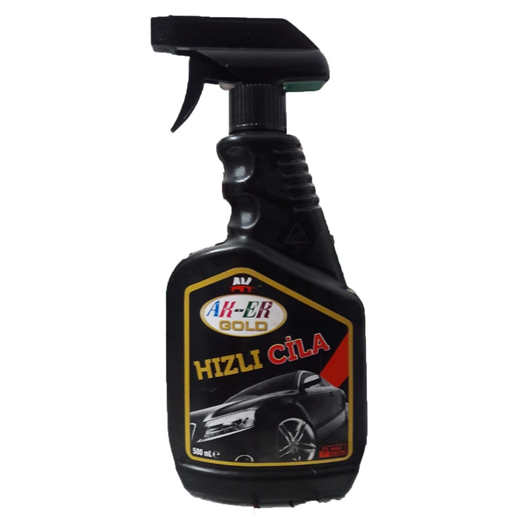 Hızlı Cila Hızlı Parlatıcı Oto Bakım Temizlik Ürünü 500 Ml