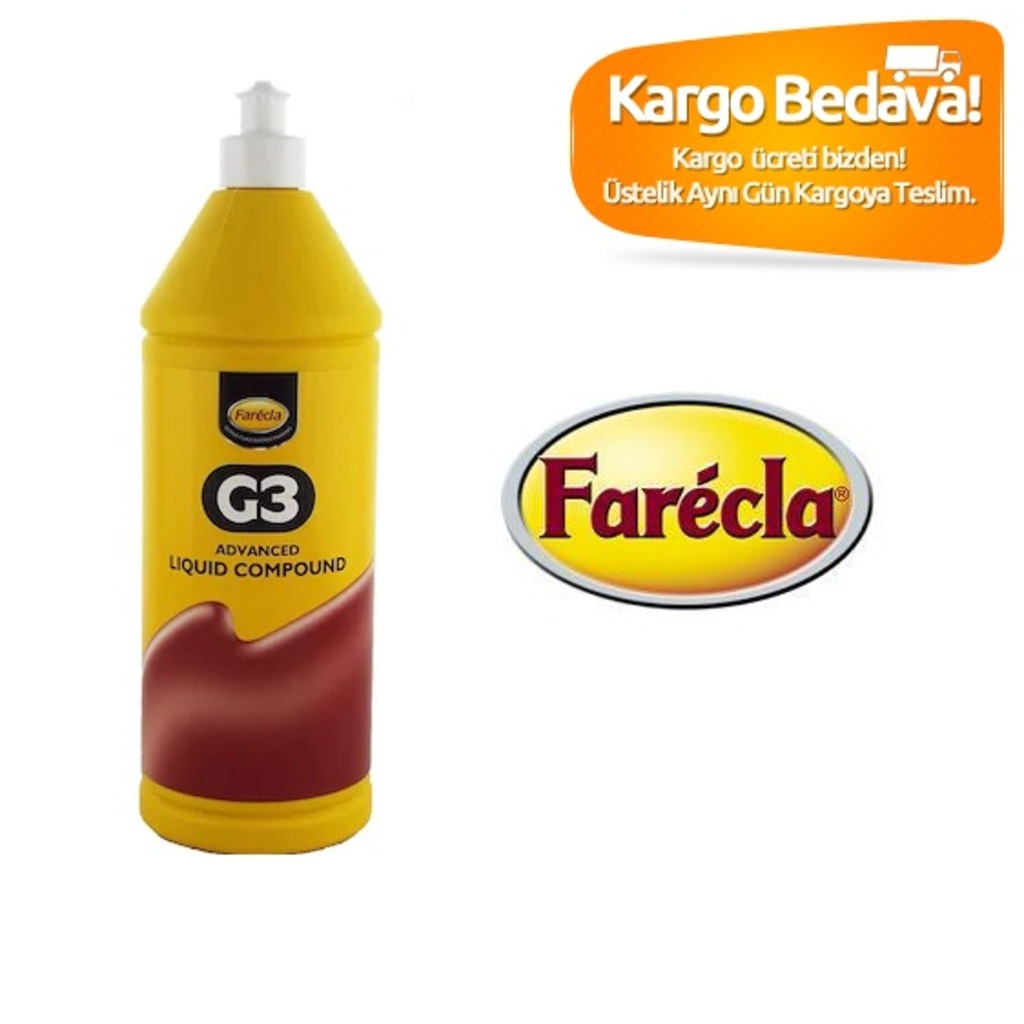 Farecla G3 Sıvı Pasta Oto Pastası 1 Litre 1400 gram