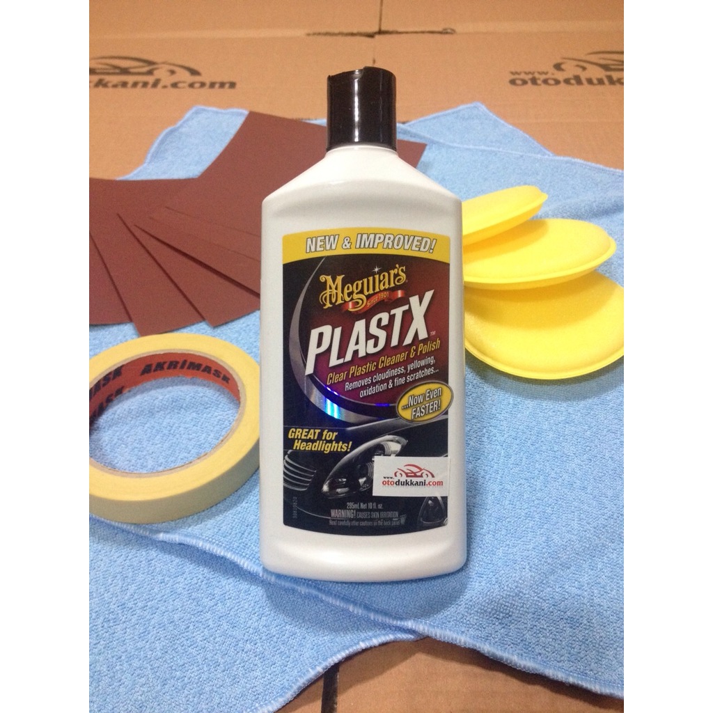 Meguiars Plastix Ve Far Temizleme Seti ( Matkap Aparatlı )
